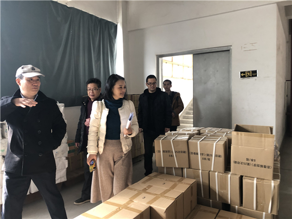 集團領(lǐng)導(dǎo)赴出版單位檢查安全工作