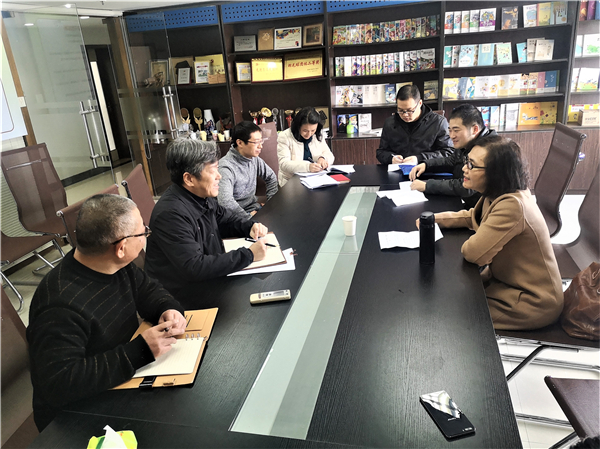 集團領(lǐng)導(dǎo)赴出版單位檢查安全工作