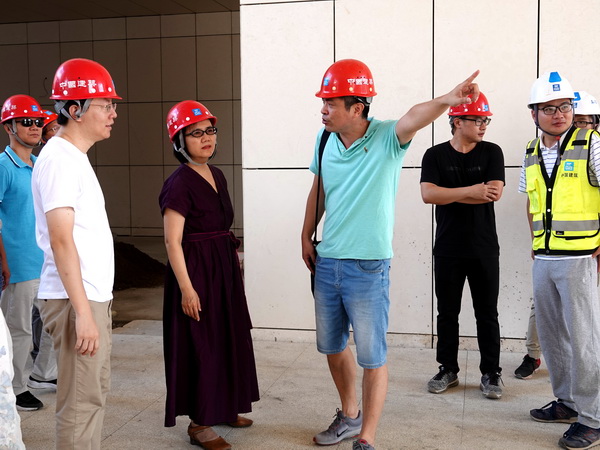 集團林彬副總經理帶隊赴福州新區長樂功能區調研