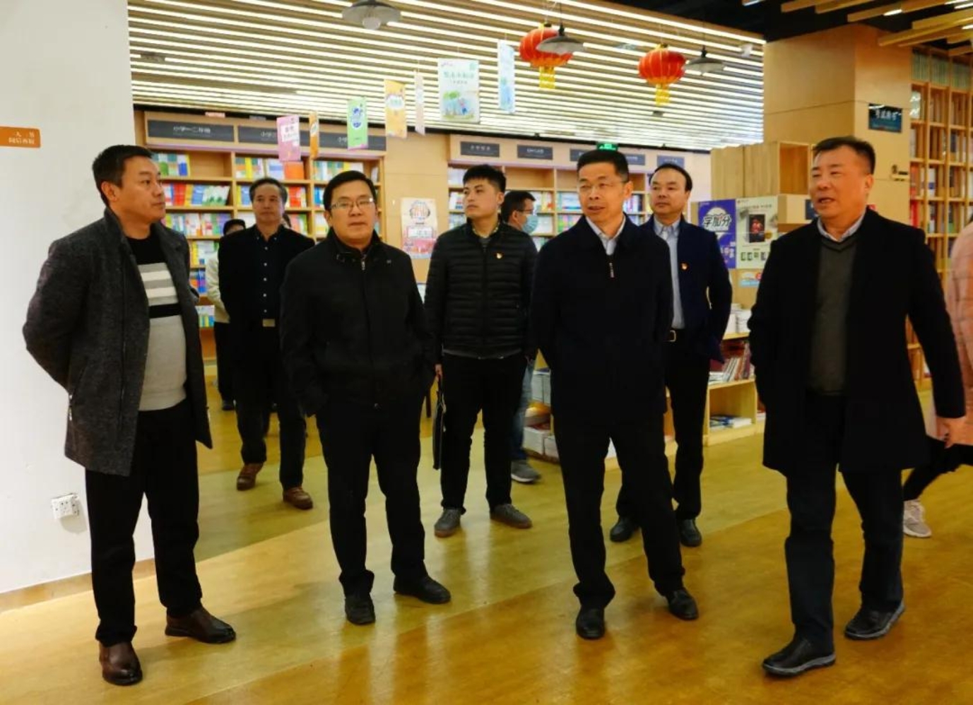 福建省委宣傳部副部長(zhǎng)肖貴新一行到福建新華發(fā)行集團(tuán)調(diào)研