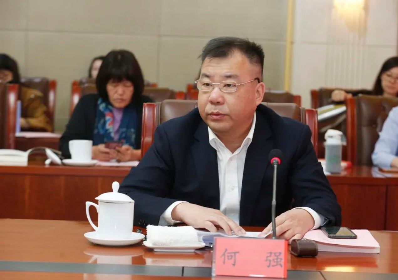 海峽出版發行集團副總經理、福建新華發行集團負責人何強發言