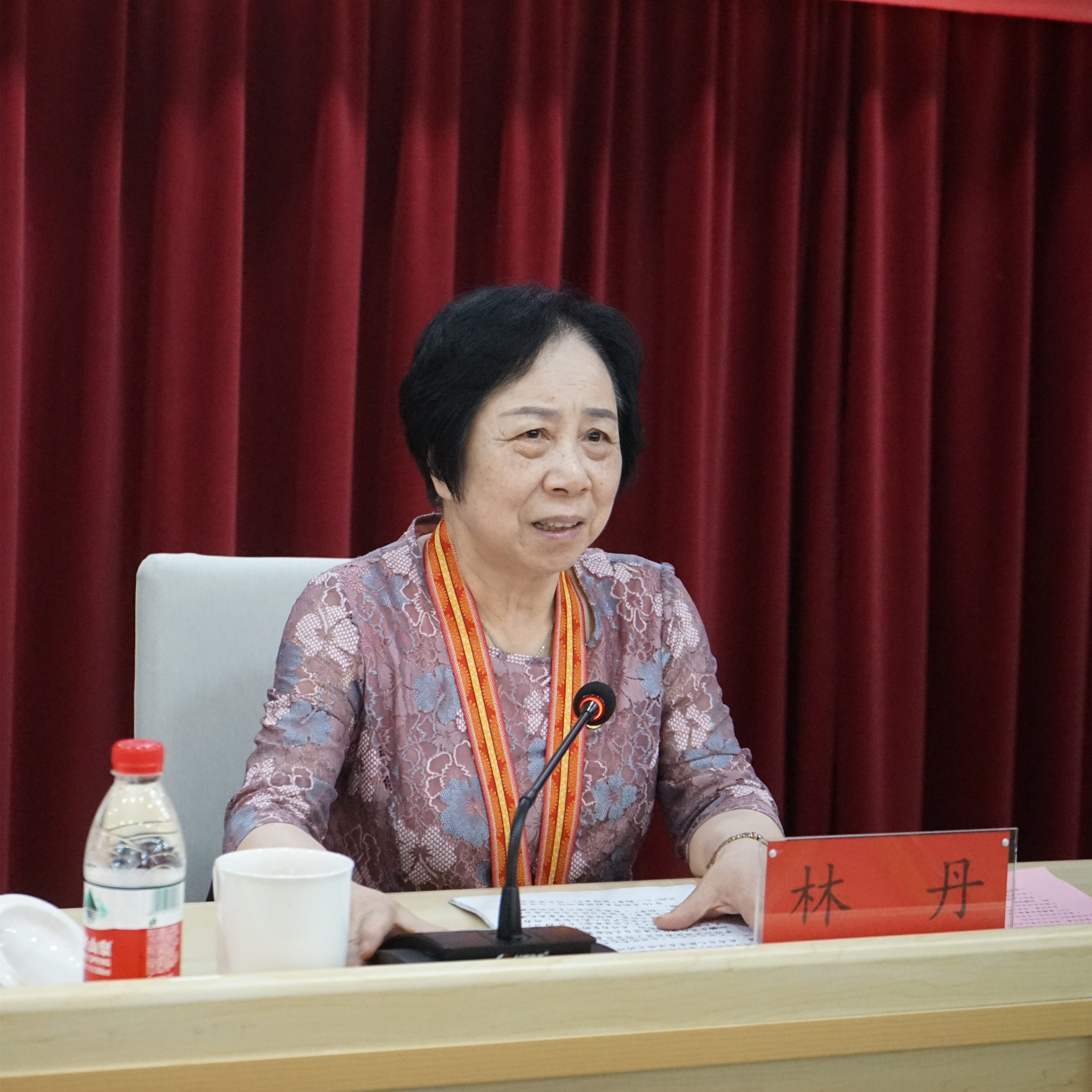 “七一勛章”獲得者林丹同志與海峽出版發行集團黨員干部交流座談